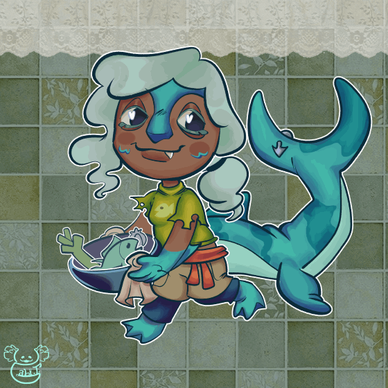 Ataque no Artfight para Creosote_moon